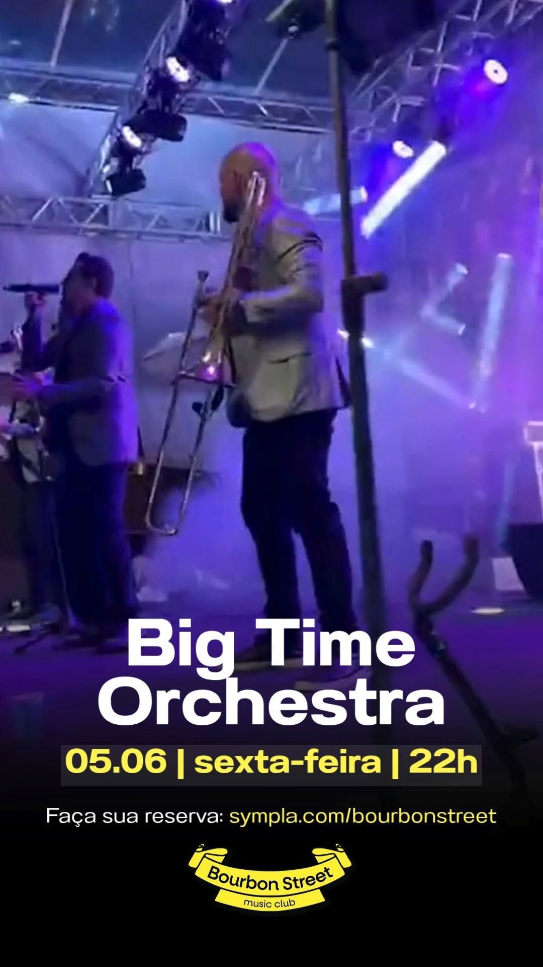 Big Time Orchestra — Bourbon Street, Moema, São Paulo