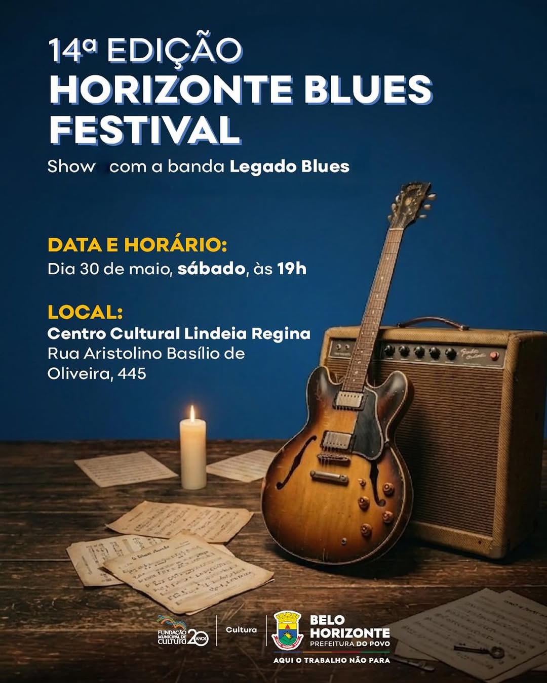 14ª edição do Horizonte Blues Festival — Centro Cultural Lindéia Regina, Lindéia, Belo Horizonte