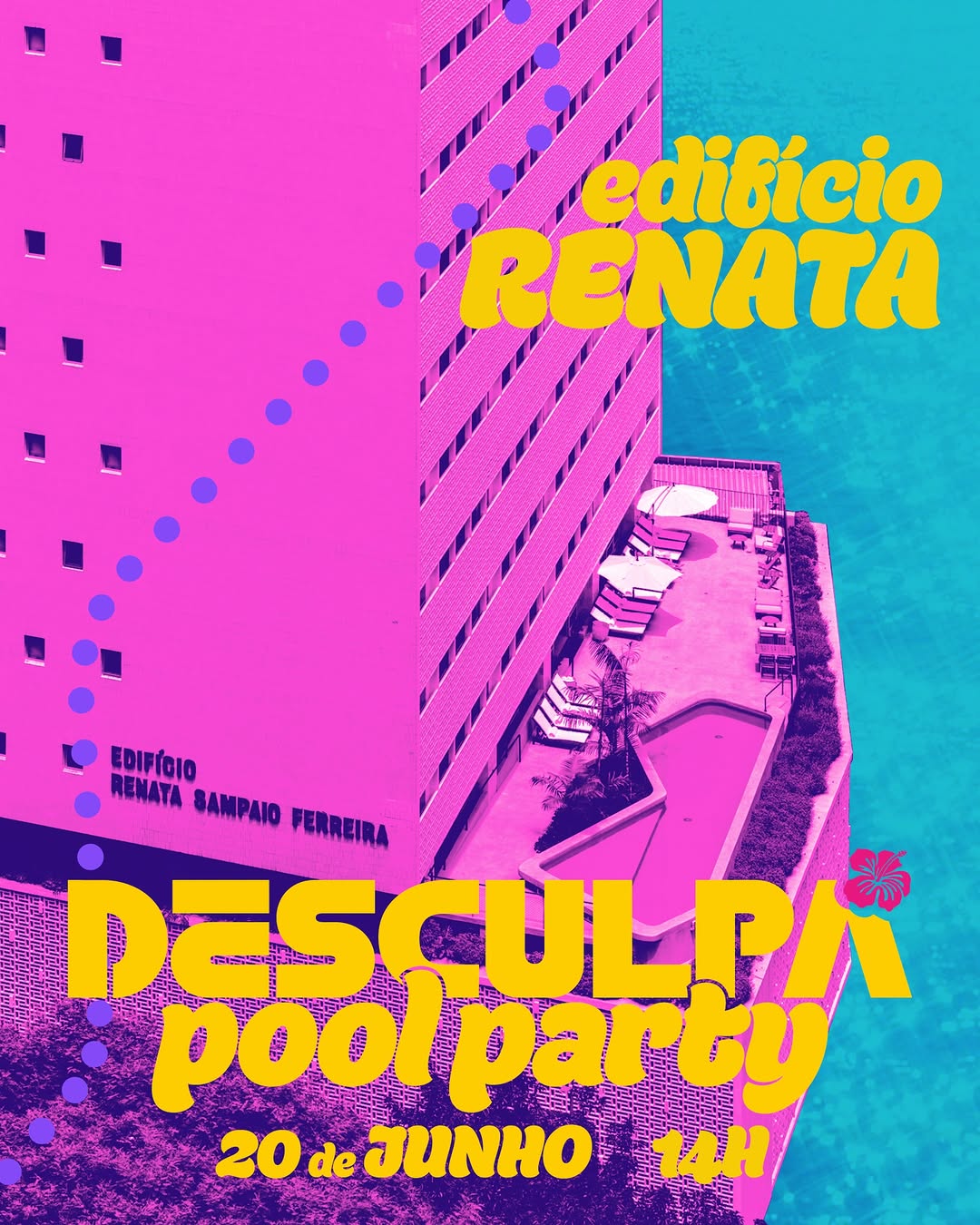 DESCULPA POOL PARTY — Desculpa Qualquer Coisa, Bela Vista, São Paulo