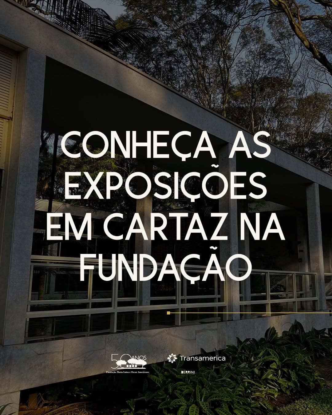 Exposições em cartaz na Fundação Oscar Americano