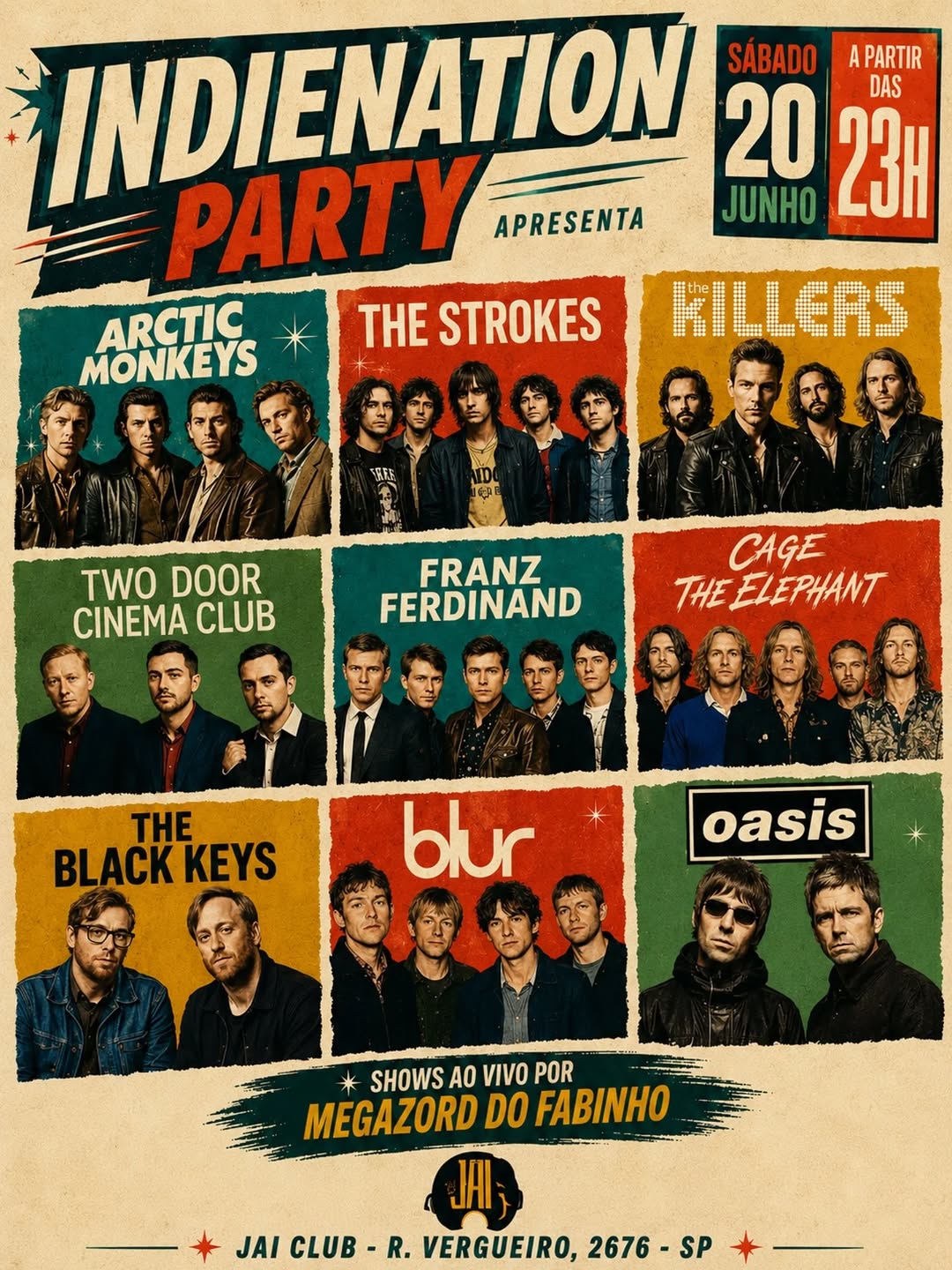 Indienation Party — Jai Club, Vila Mariana, São Paulo