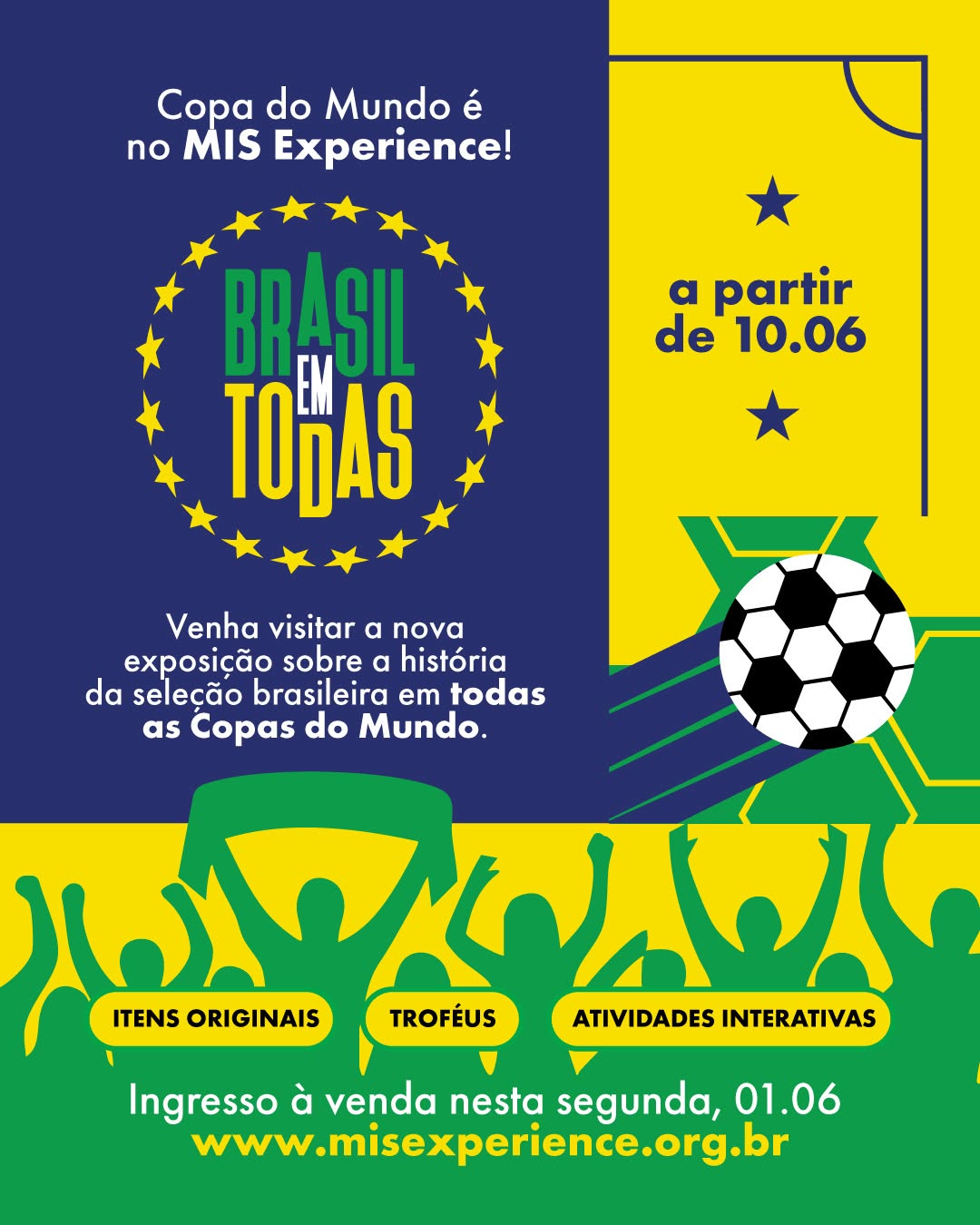 BRASIL EM TODAS — Museu da Imagem e Som - MIS Experience, Barra Funda, São Paulo