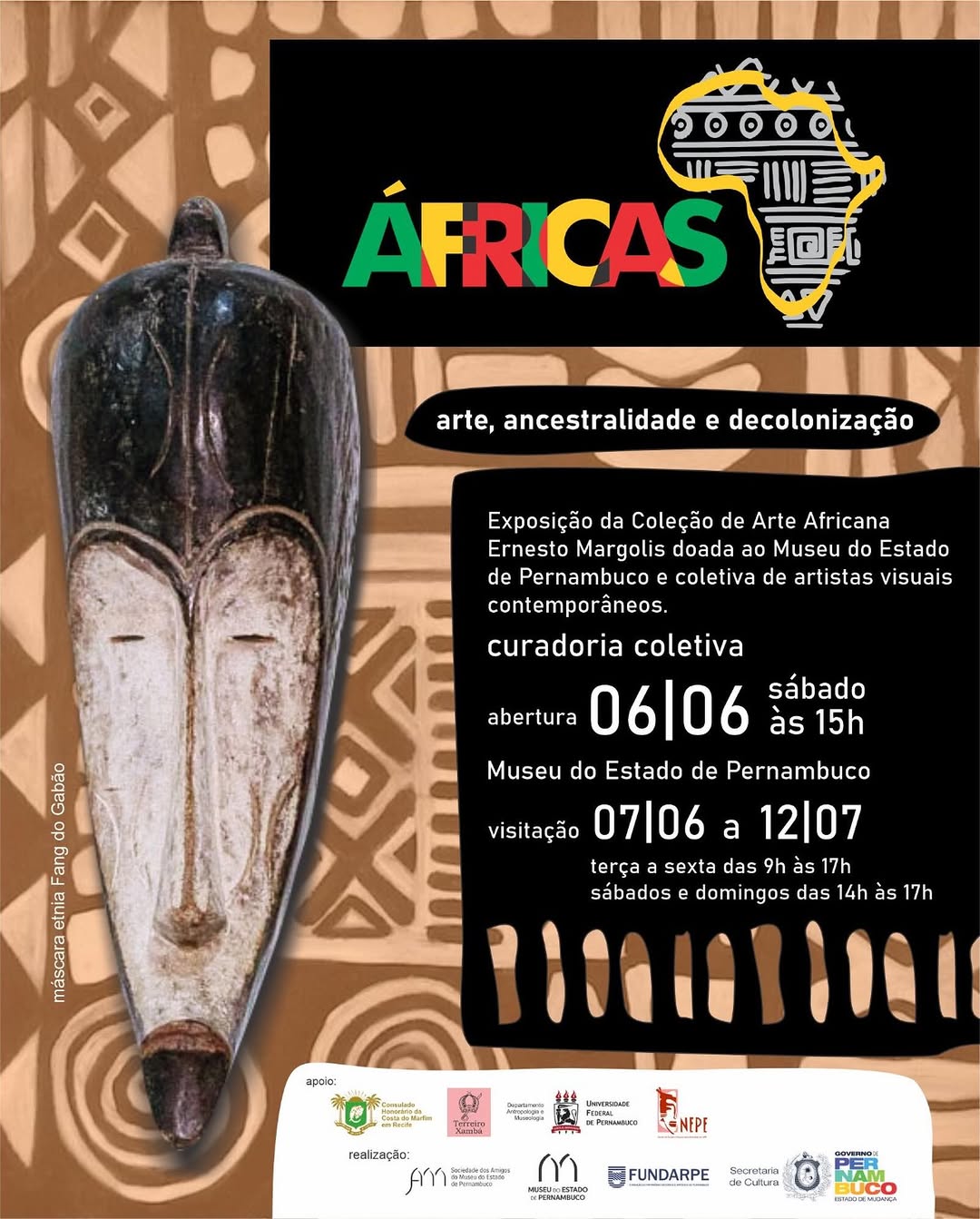 ÁFRICAS: Arte, Ancestralidade e Decolonização