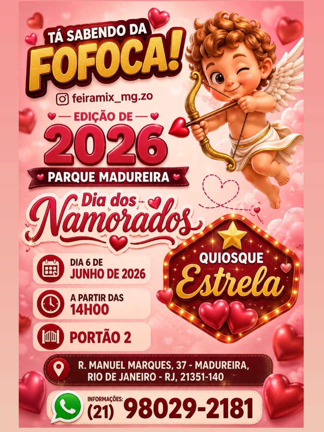Edição de 2026 - Dia dos Namorados