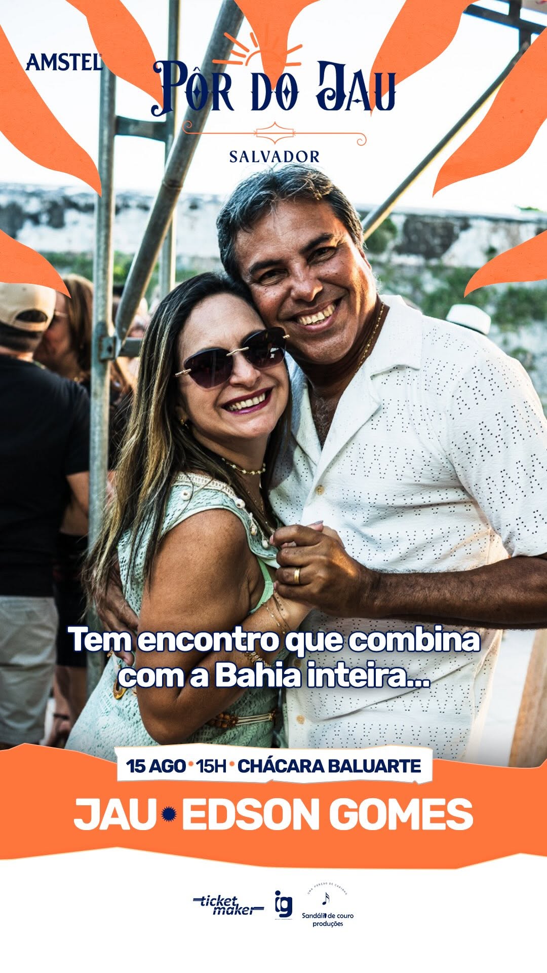 Turnê Pôr do Jau com Jau e Edson Gomes — Salvador