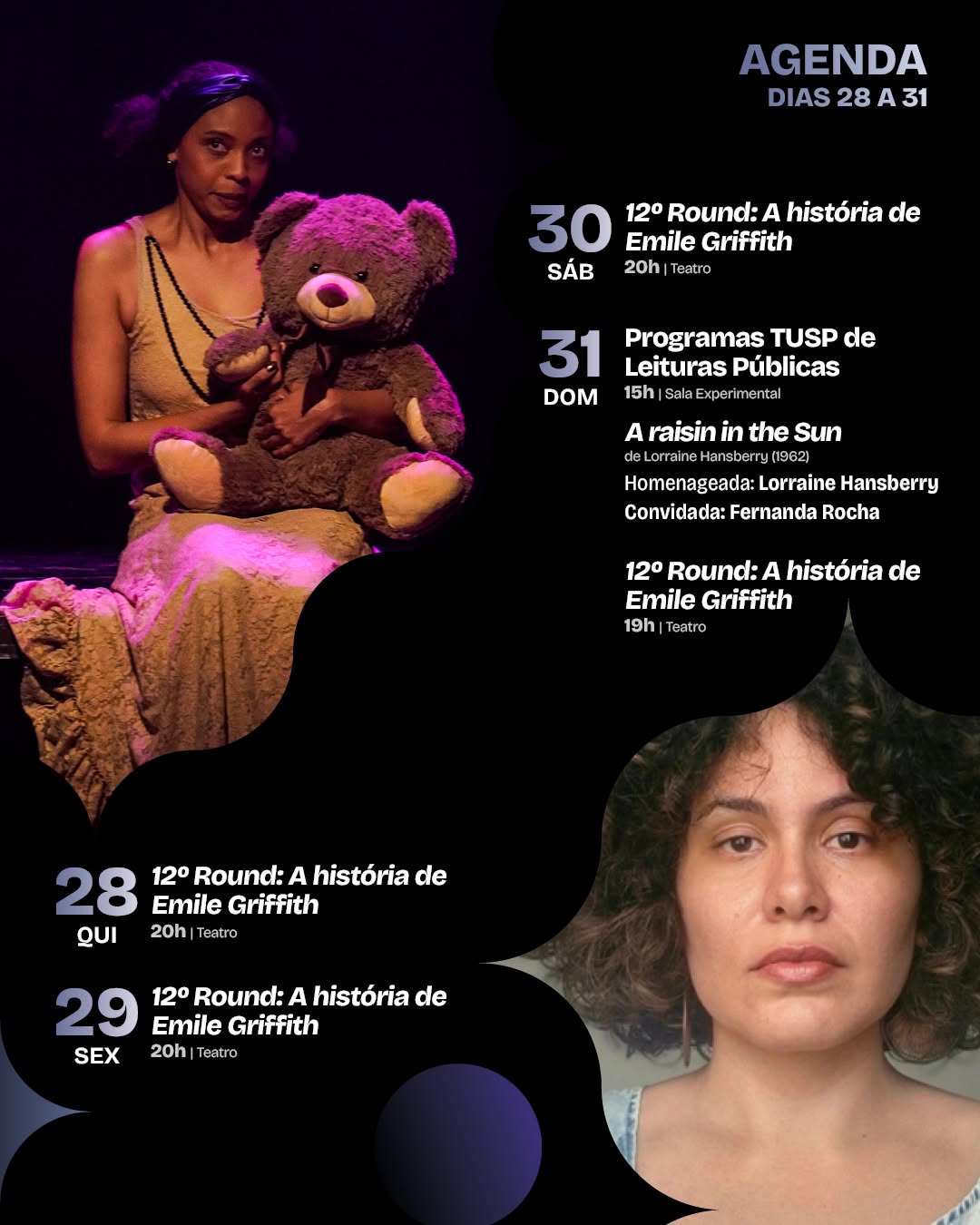 Leituras Públicas Ciclo XXVIII: Mulheres no Teatro Experimental do Negro de São Paulo - A Raisin in the Sun — TUSP, República, São Paulo