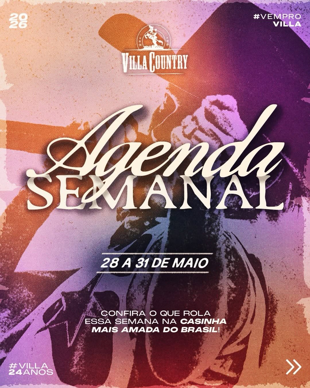 Programação Semanal Villa Country