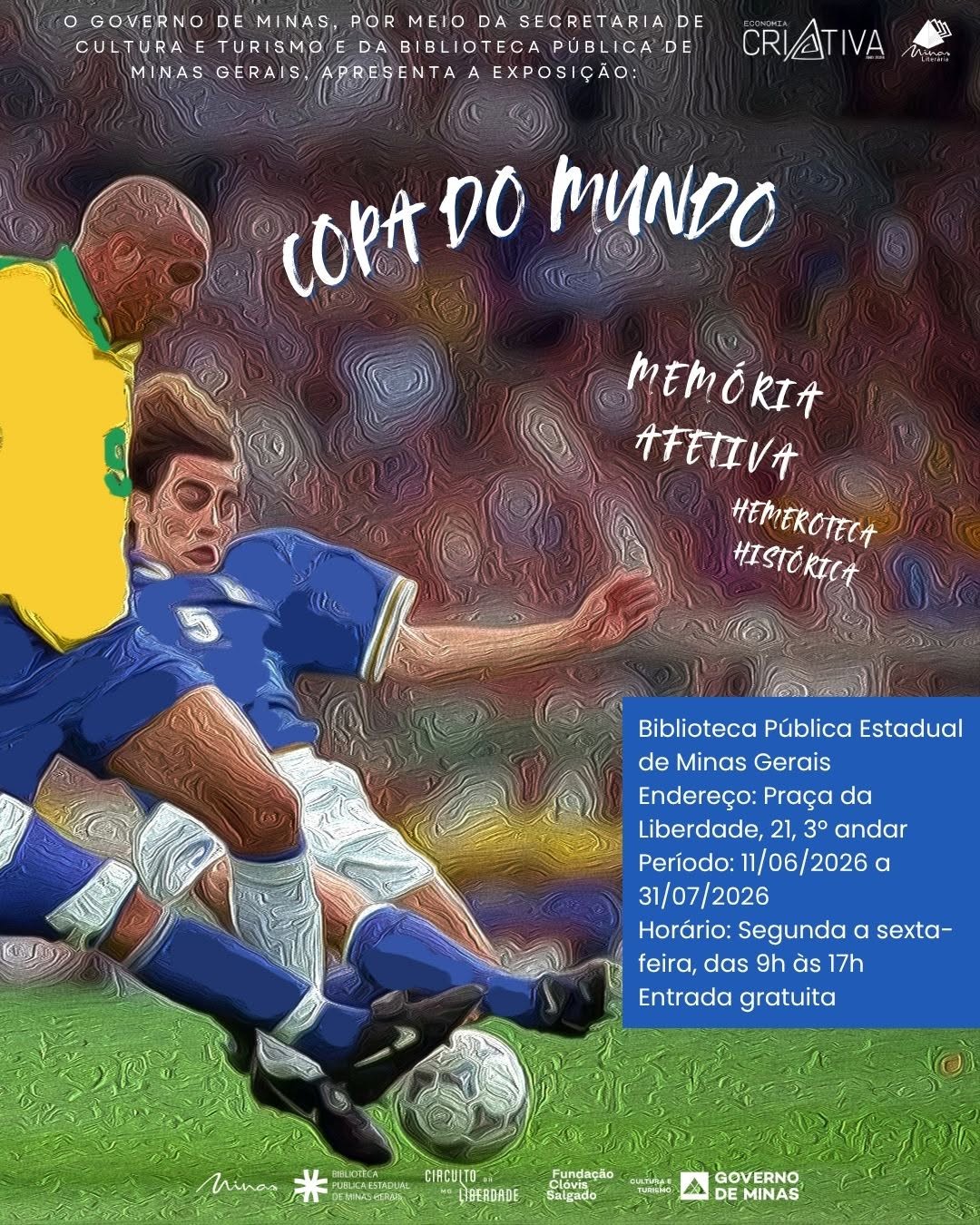 Copa do Mundo - Memória Afetiva — Biblioteca Pública Estadual de Minas Gerais, Funcionários, Belo Horizonte