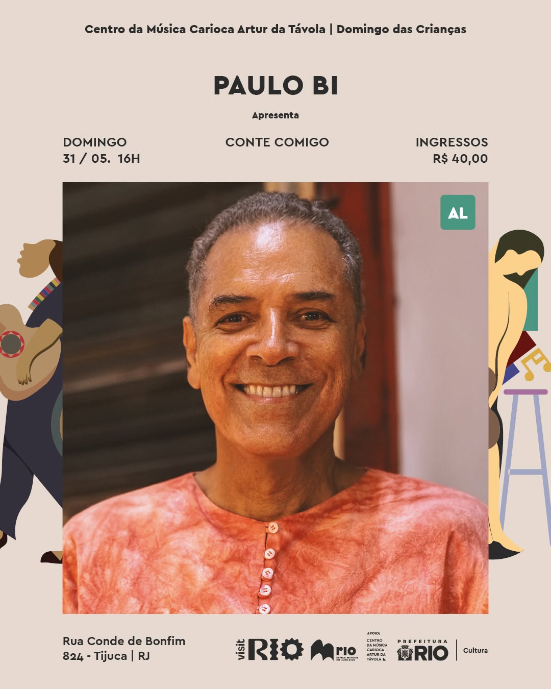 Conte Comigo — Centro da Música Carioca Artur da Távola, Tijuca, Rio de Janeiro