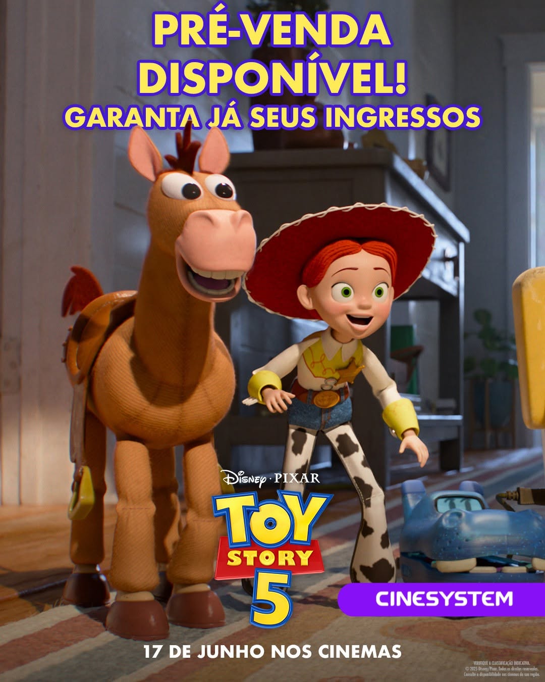 Pré-venda Toy Story 5 — Cinesystem Botafogo, Botafogo, Rio de Janeiro