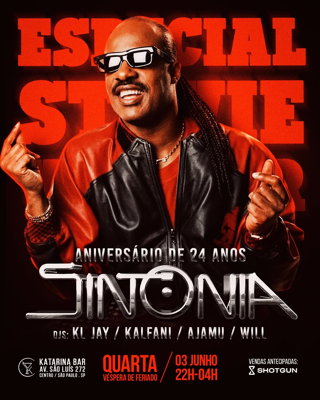Aniversário de 24 anos SINTONIA