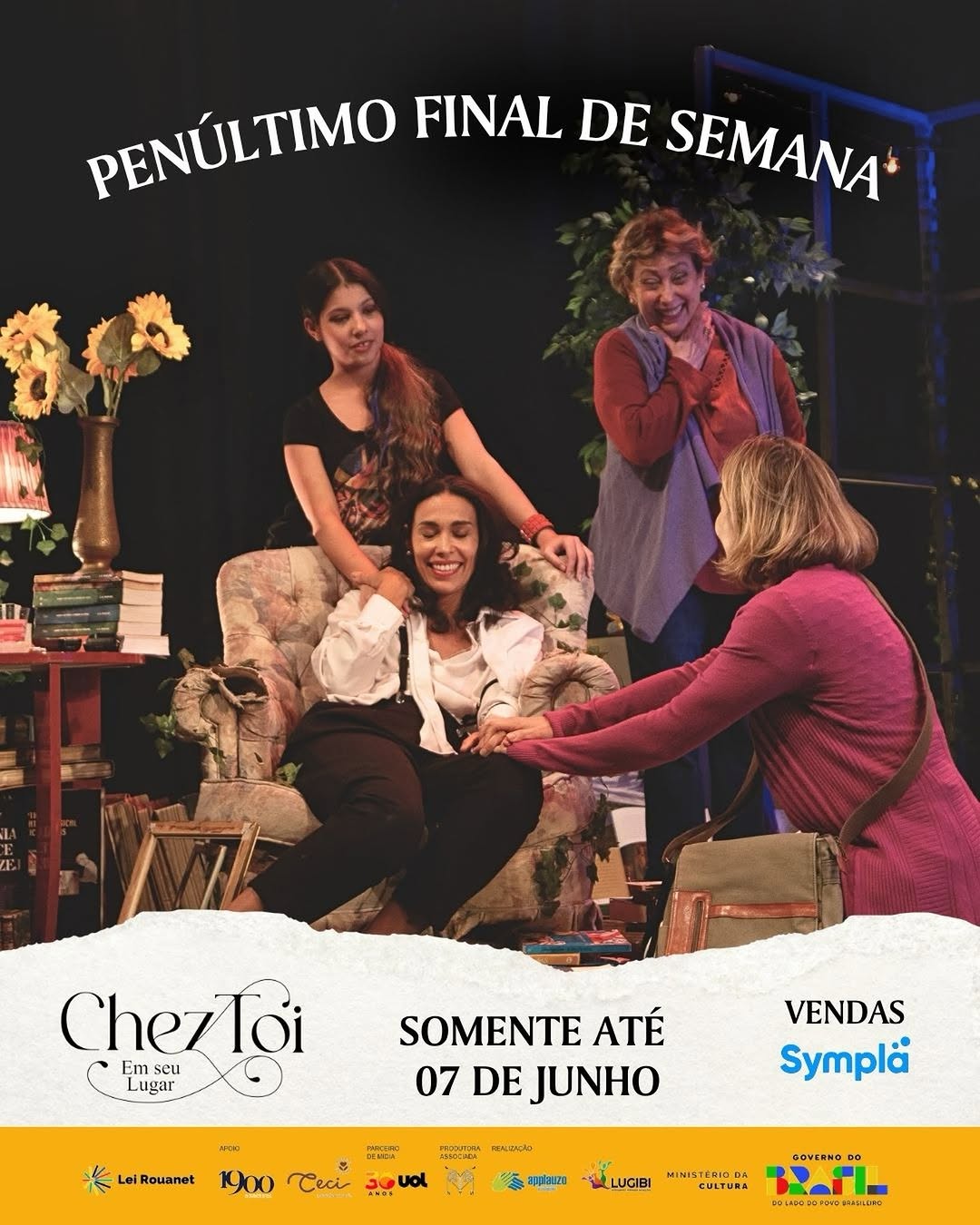 Temporada de Espetáculo no Teatro Nair Bello