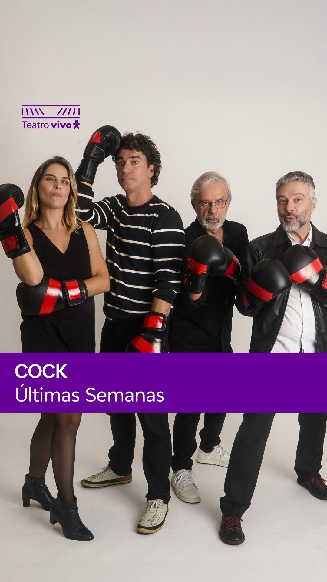 Cock — Teatro Vivo SP, Morumbi, São Paulo