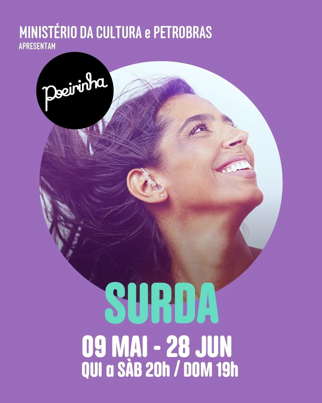 Surda — Teatro Poeira, Rio de Janeiro