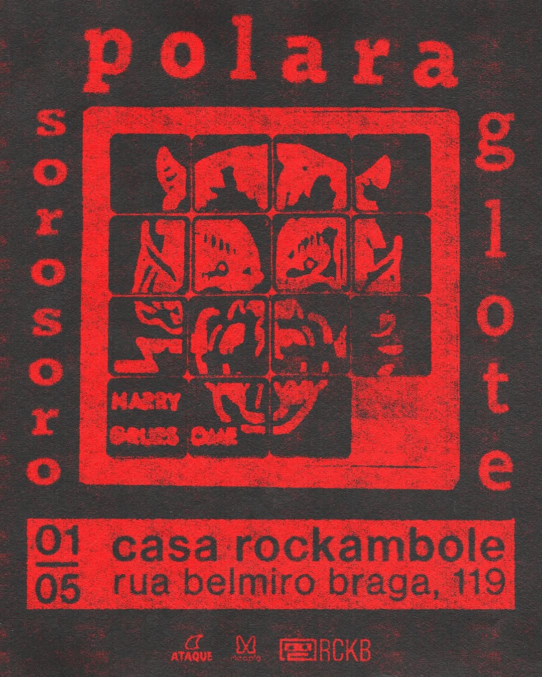 Encontro entre gerações da música independente brasileira: Glote, Sorosoro e Polara