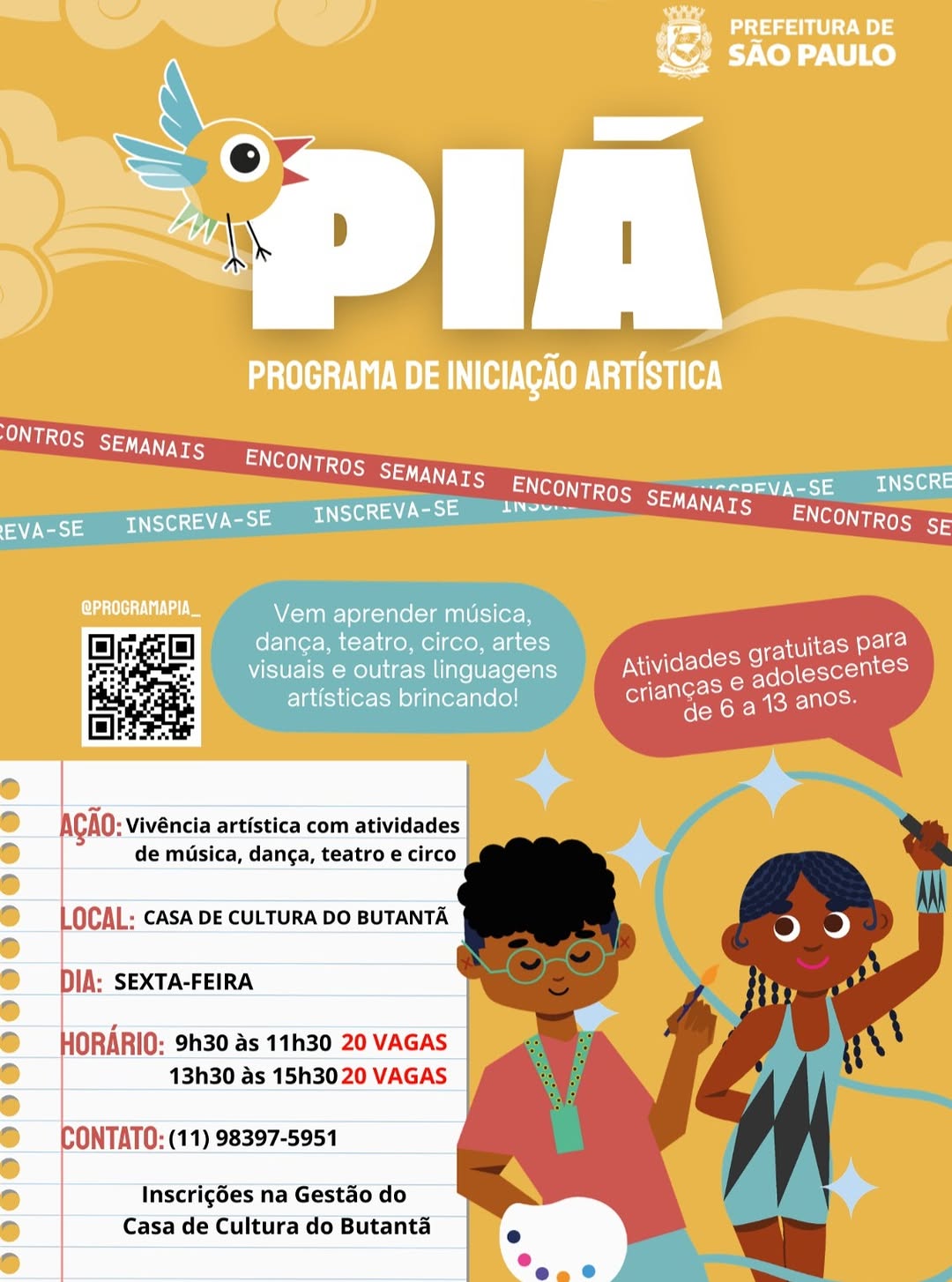 Programa de Iniciação Artística - PIÁ