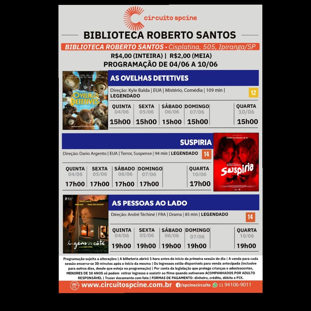 Circuito Spcine Roberto Santos