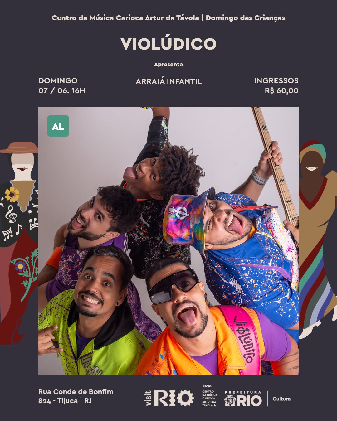 Arraiá do Violúdico — Centro da Música Carioca Artur da Távola, Tijuca, Rio de Janeiro