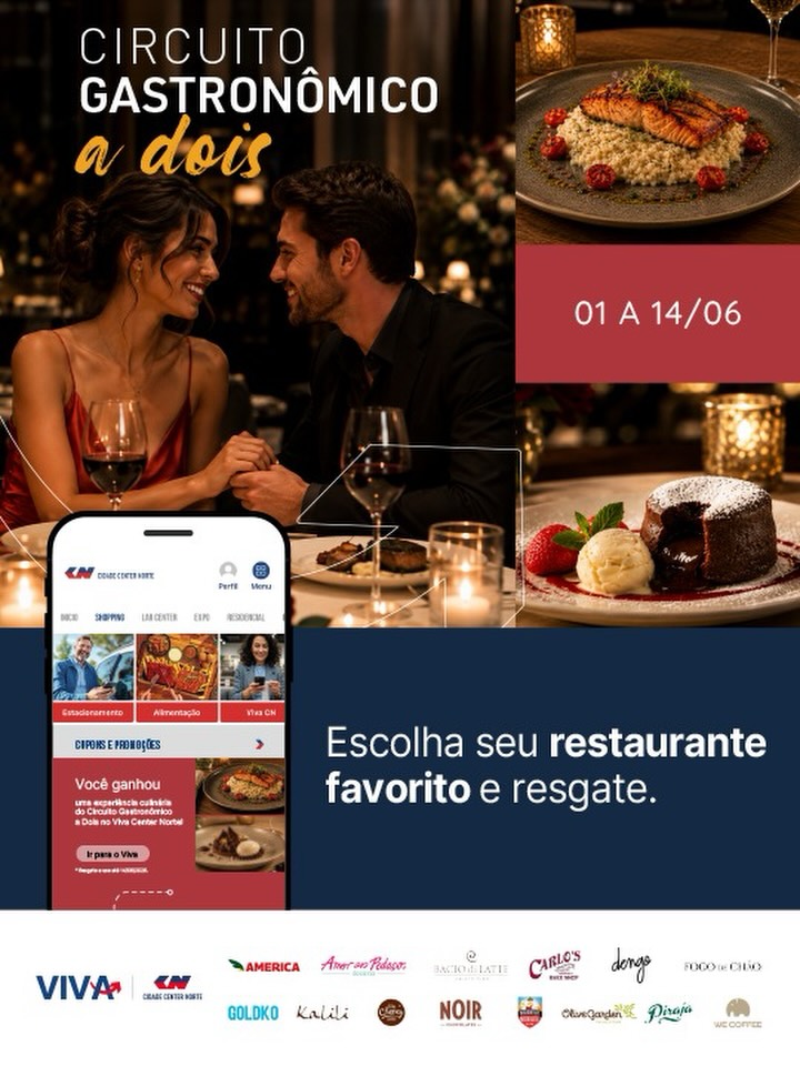 Circuito Gastronômico: A Dois