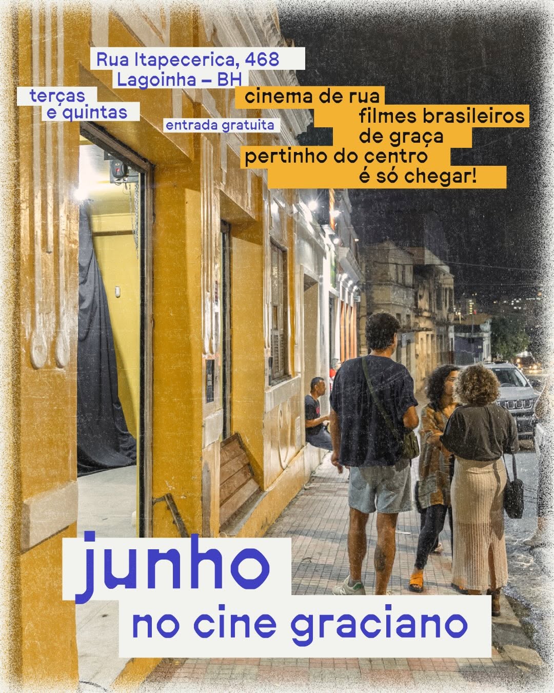 Cine Graciano - Sessão de Quinta (19h) — Cine Graciano, Lagoinha, Belo Horizonte