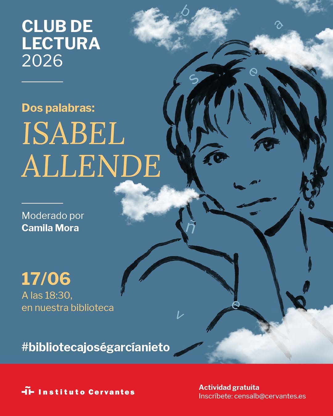 Dos palabras: cuentos de Isabel Allende — Biblioteca José García Nieto (Inst. Cervantes), Salvador