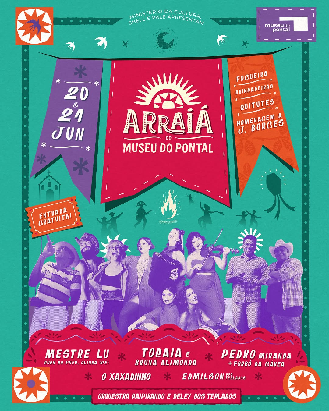 Arraiá do Museu do Pontal 2026 — Museu do Pontal, Barra da Tijuca, Rio de Janeiro