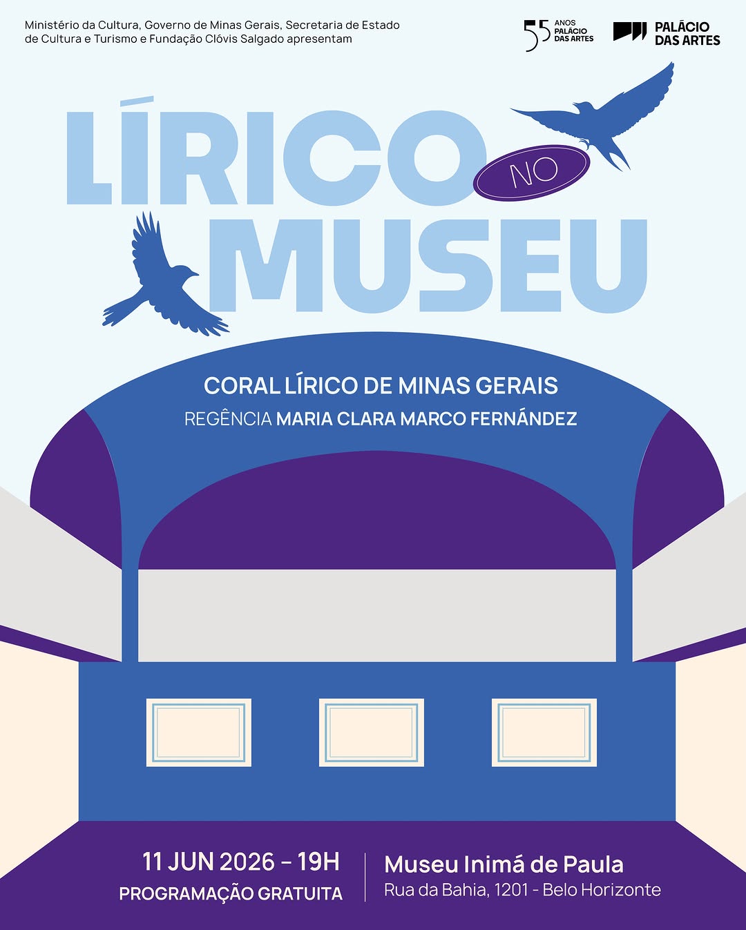 Lírico no Museu — Palácio das Artes, Centro, Belo Horizonte