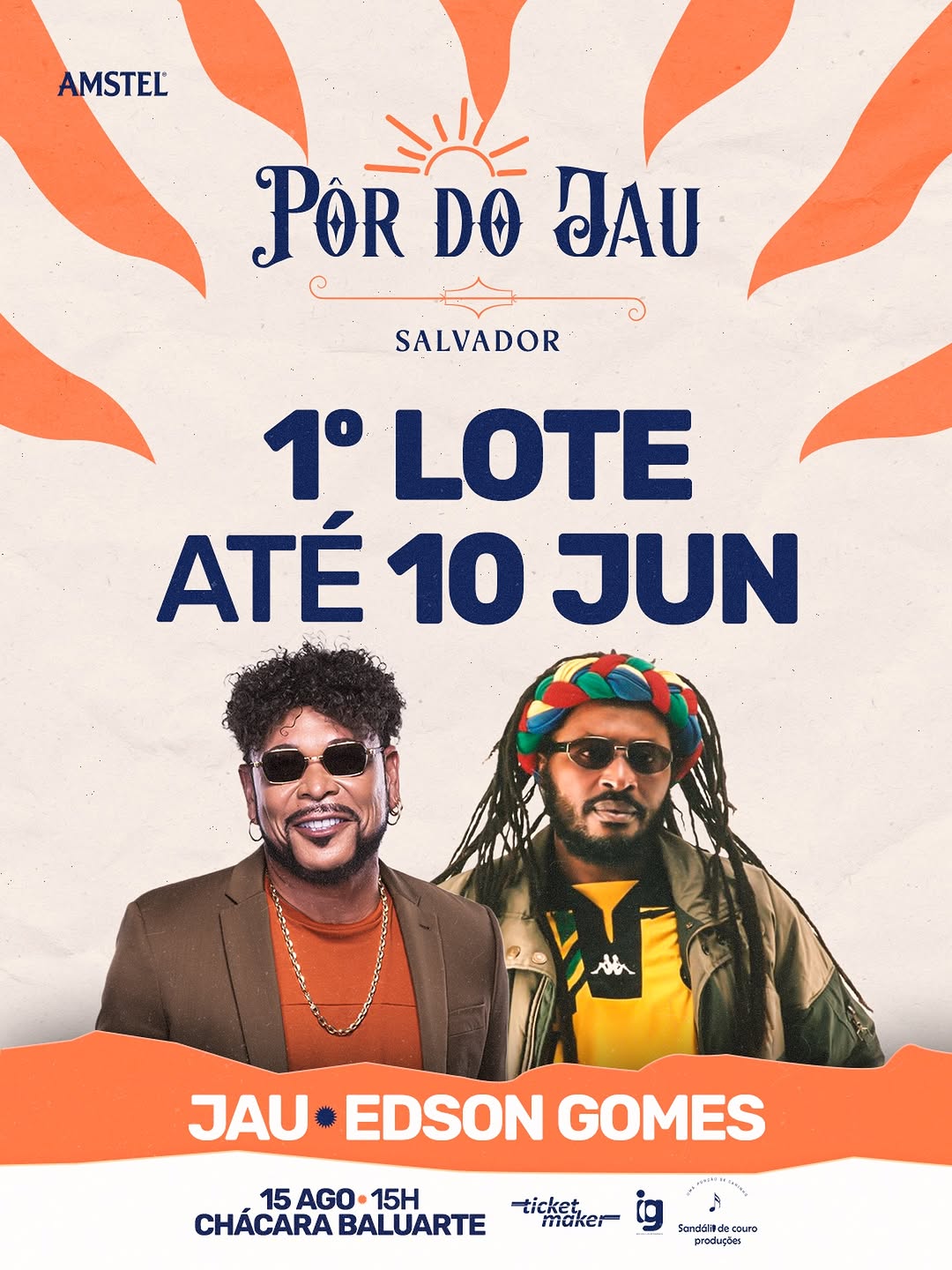Jau + Edson Gomes — Terminal Turístico Náutico, Comércio, Salvador