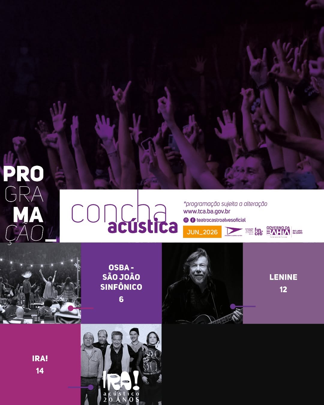 Ira! — Teatro Castro Alves (TCA), Campo Grande, Salvador
