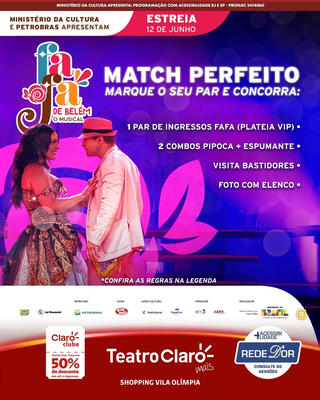 FAFÁ, O MUSICAL — Teatro Claro MAIS SP, Itaim Bibi, São Paulo