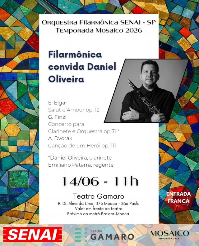 Concerto da Orquestra Filarmônica SENAI SP