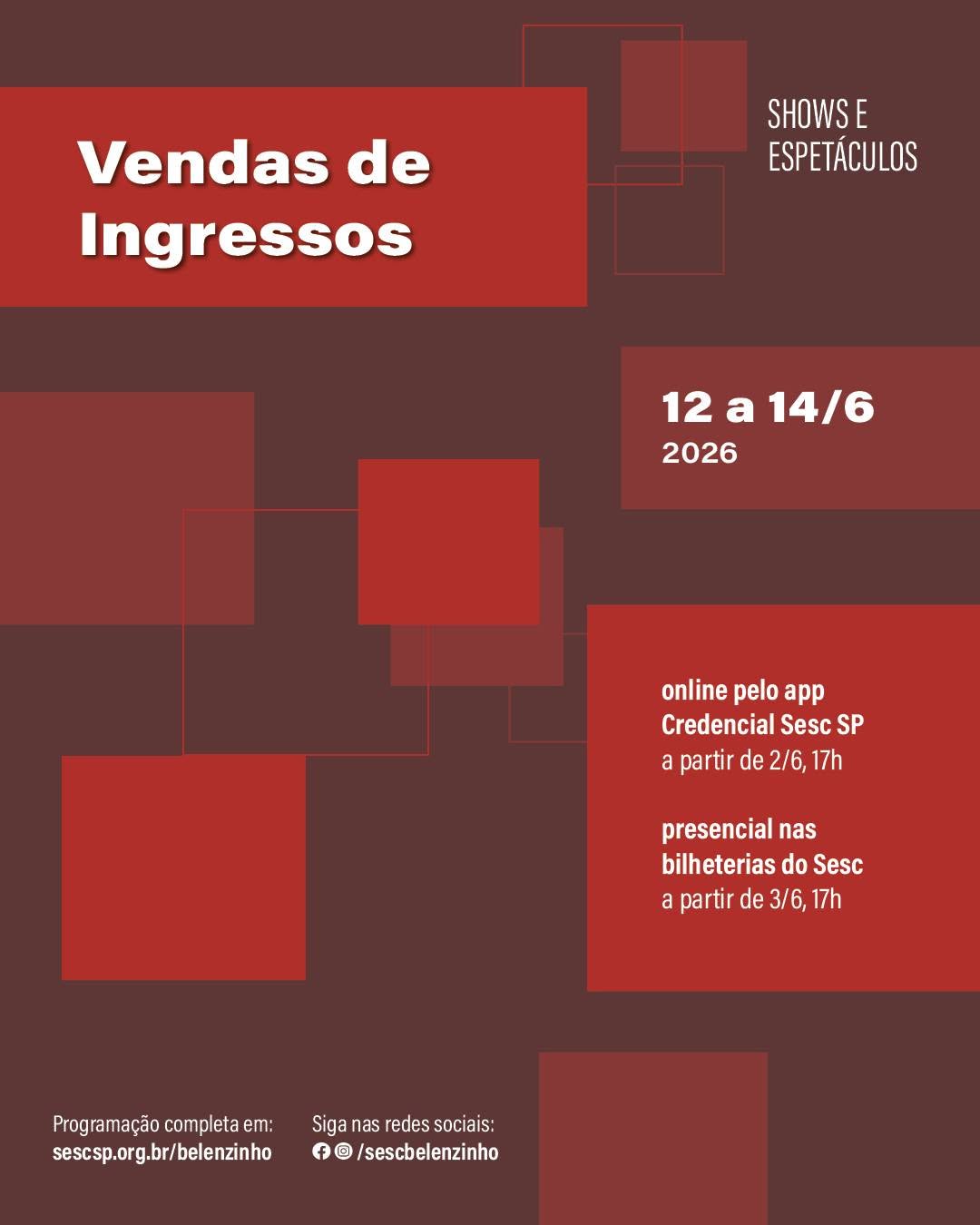 Zé Geraldo — Sesc Belenzinho, Belém, São Paulo
