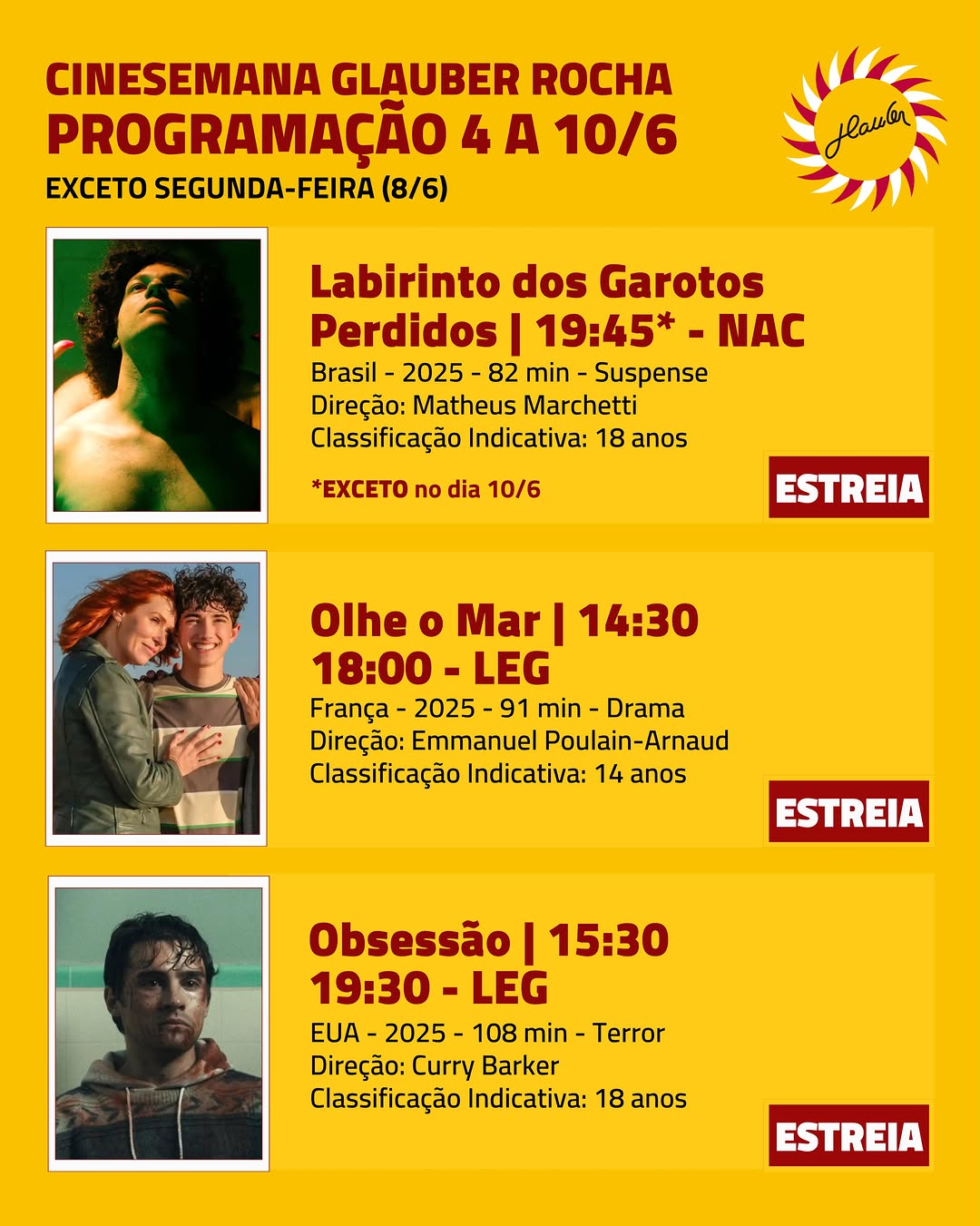 Fanon — Cine Glauber Rocha, Centro (Praça Castro Alves), Salvador