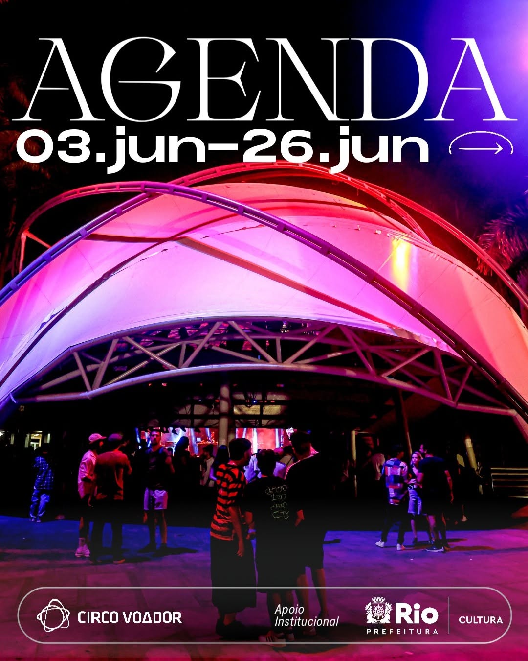 GOLEARTE com Summer Eletrobloco e Africanoise Live + Exposição 'Imagine um Novo Mundo - Bandeiras da Utopia' — Circo Voador, Lapa, Rio de Janeiro