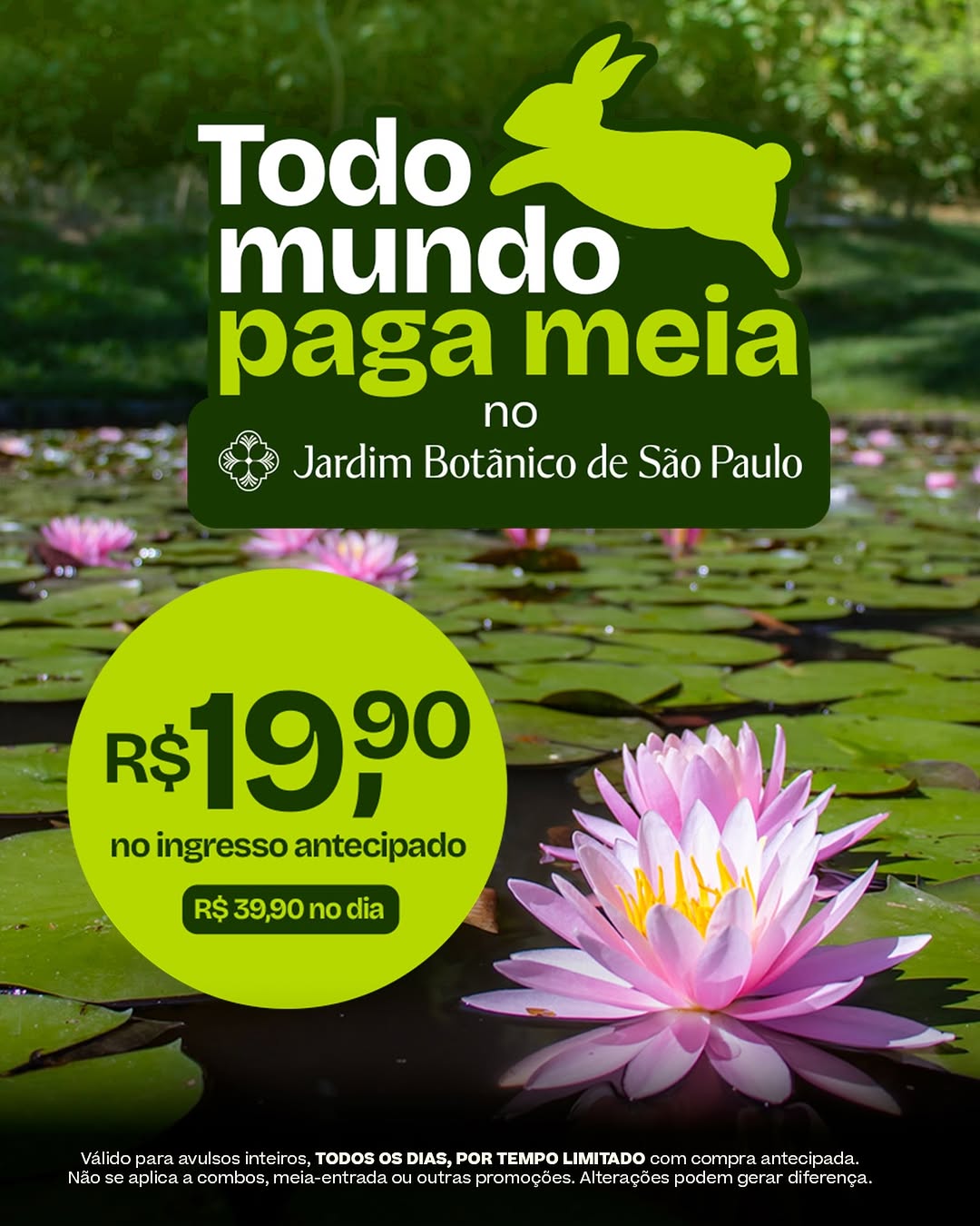 Jardim Botânico de São Paulo - Promoção de Páscoa