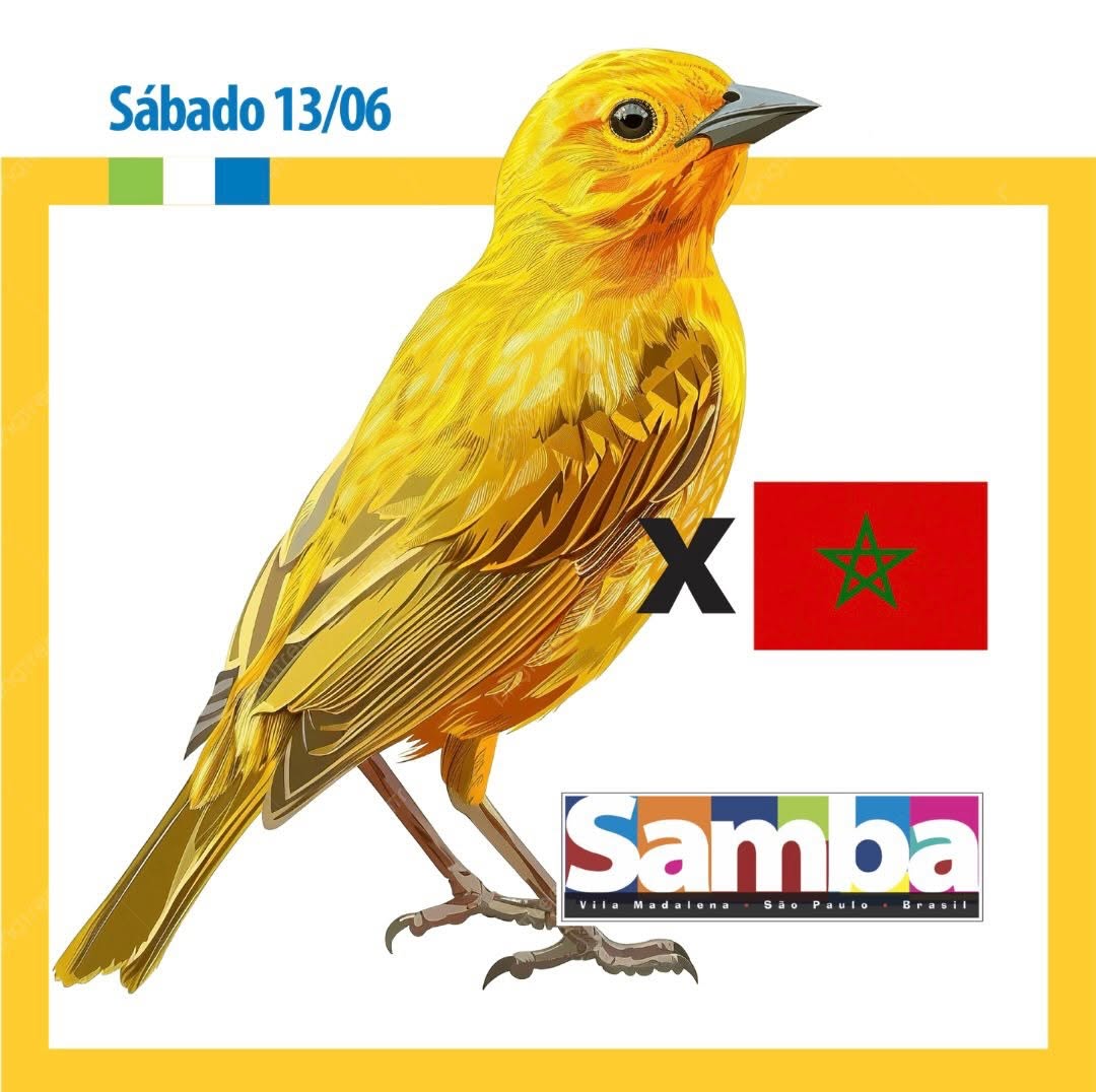 Brasil x Marrocos com Roda de Samba — Bar Samba, Pinheiros, São Paulo