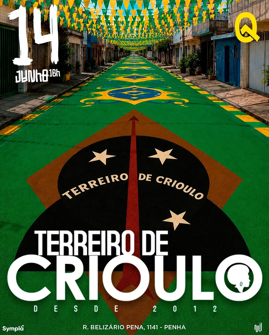 TERREIRO DE CRIOULO NA BATUQ — BATUQ, Rio de Janeiro