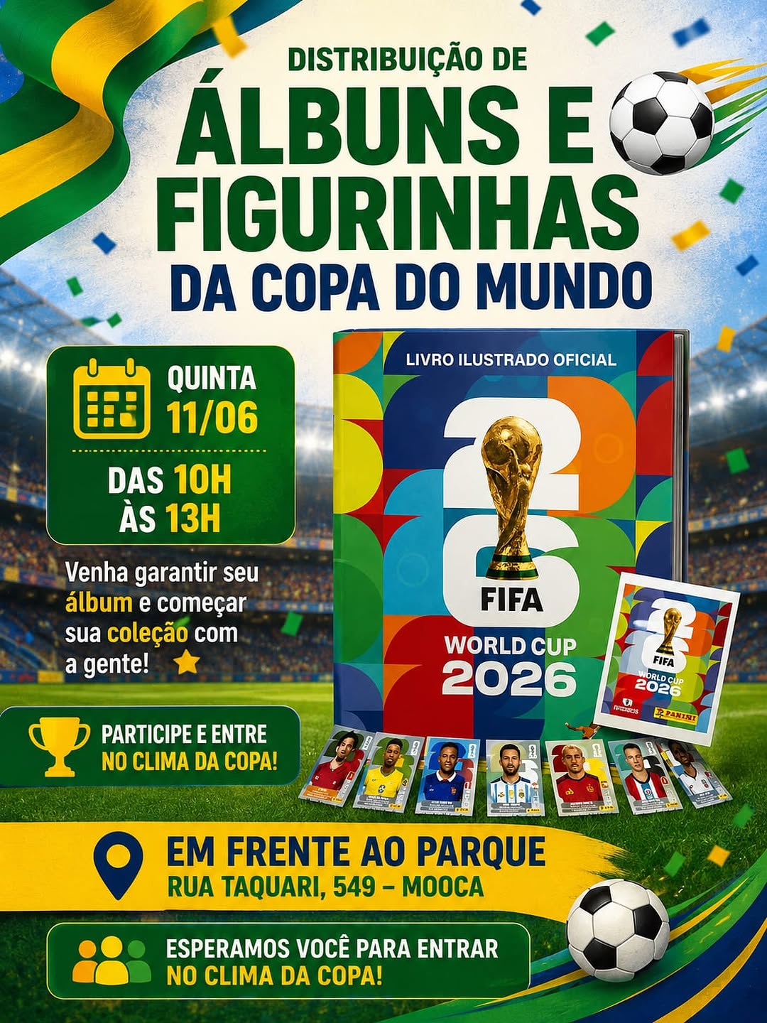Celebração da Copa na Taunay