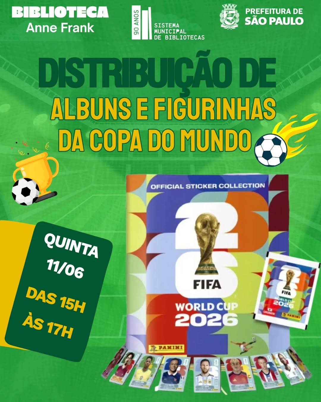 Mediação de Troca de Figurinhas da Copa do Mundo