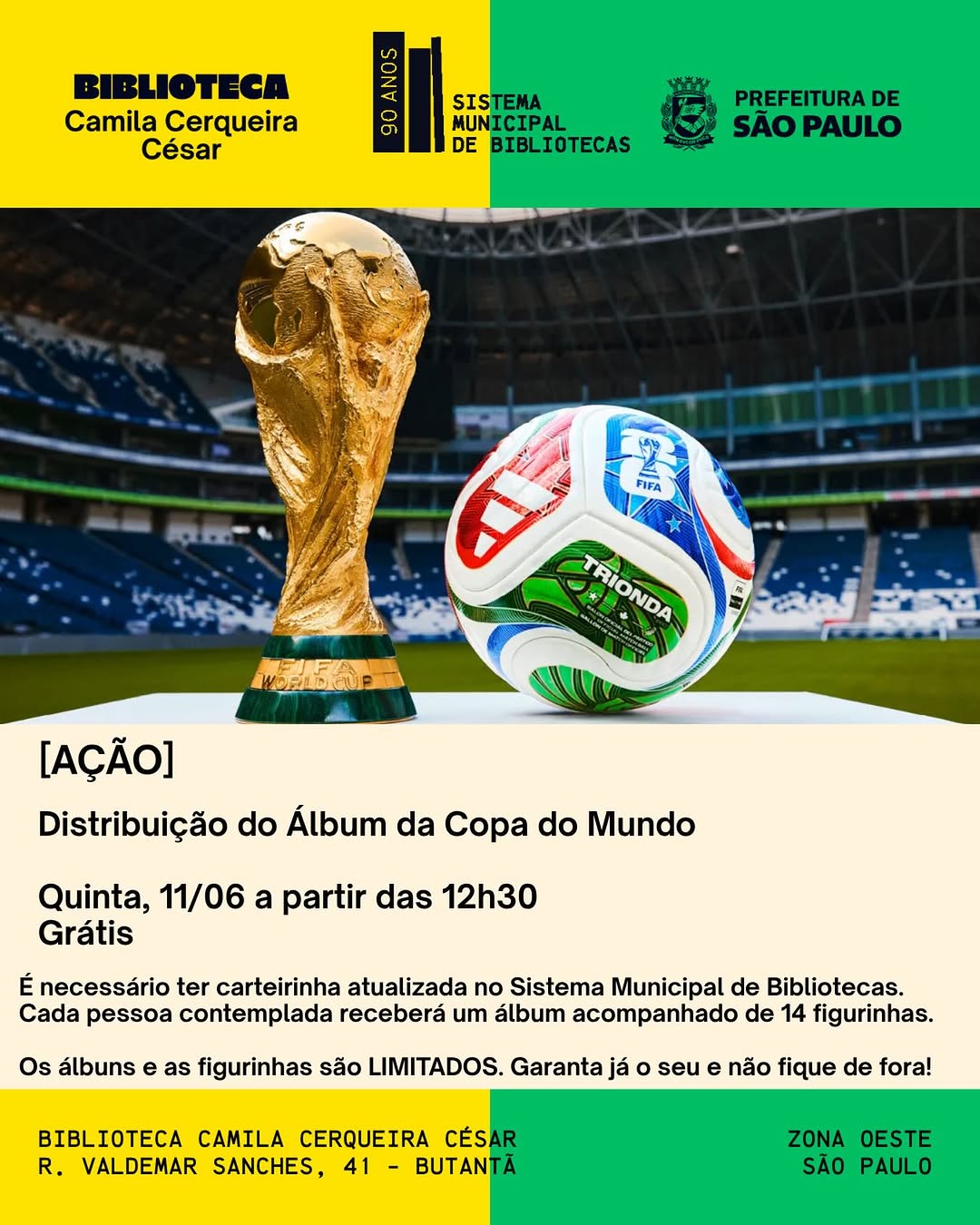 Garanta seu Álbum da Copa do Mundo