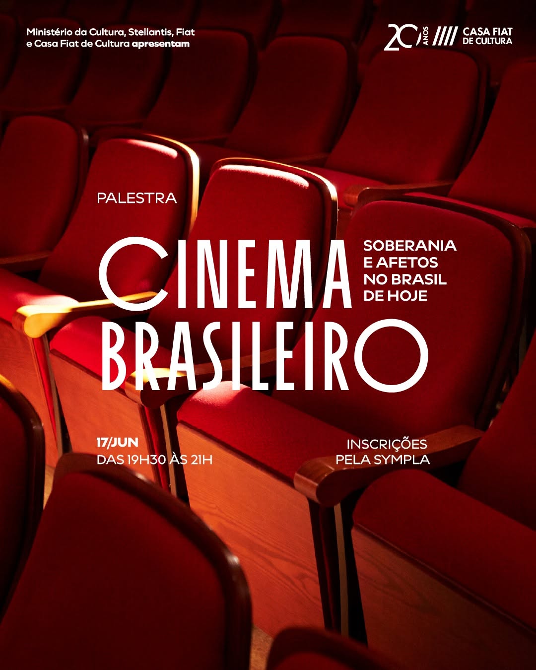 Dia do Cinema Brasileiro — Casa FIAT de Cultura, Funcionários, Belo Horizonte