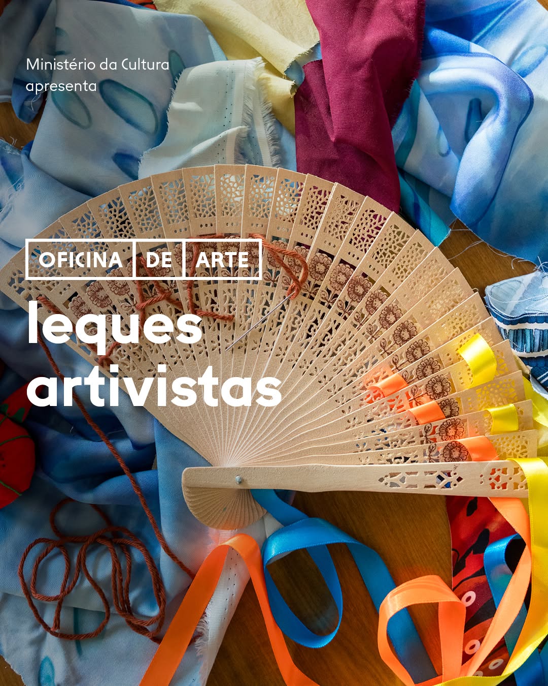 Leques artivistas — Casa de Cultura do Parque, Alto de Pinheiros, São Paulo