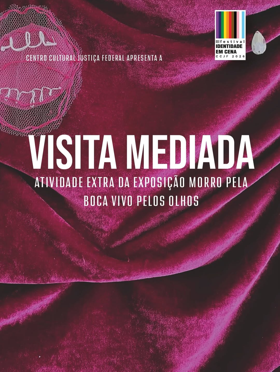 Visita Mediada/Conversa - Exposição Morro pela boca vivo pelos olhos — Centro Cultural Justiça Federal, Centro, Rio de Janeiro