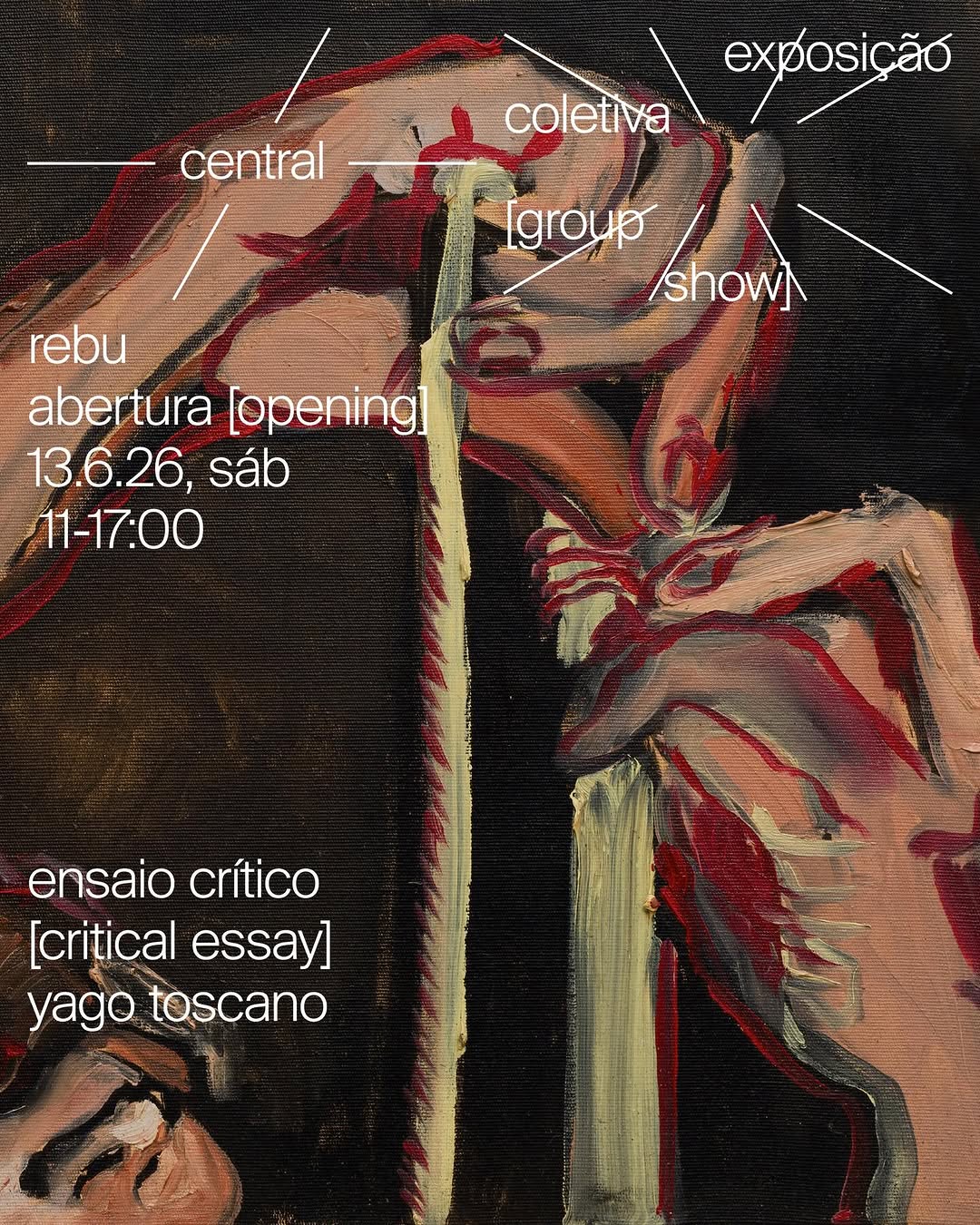 Exposição Rebu — Central Galeria, República, São Paulo