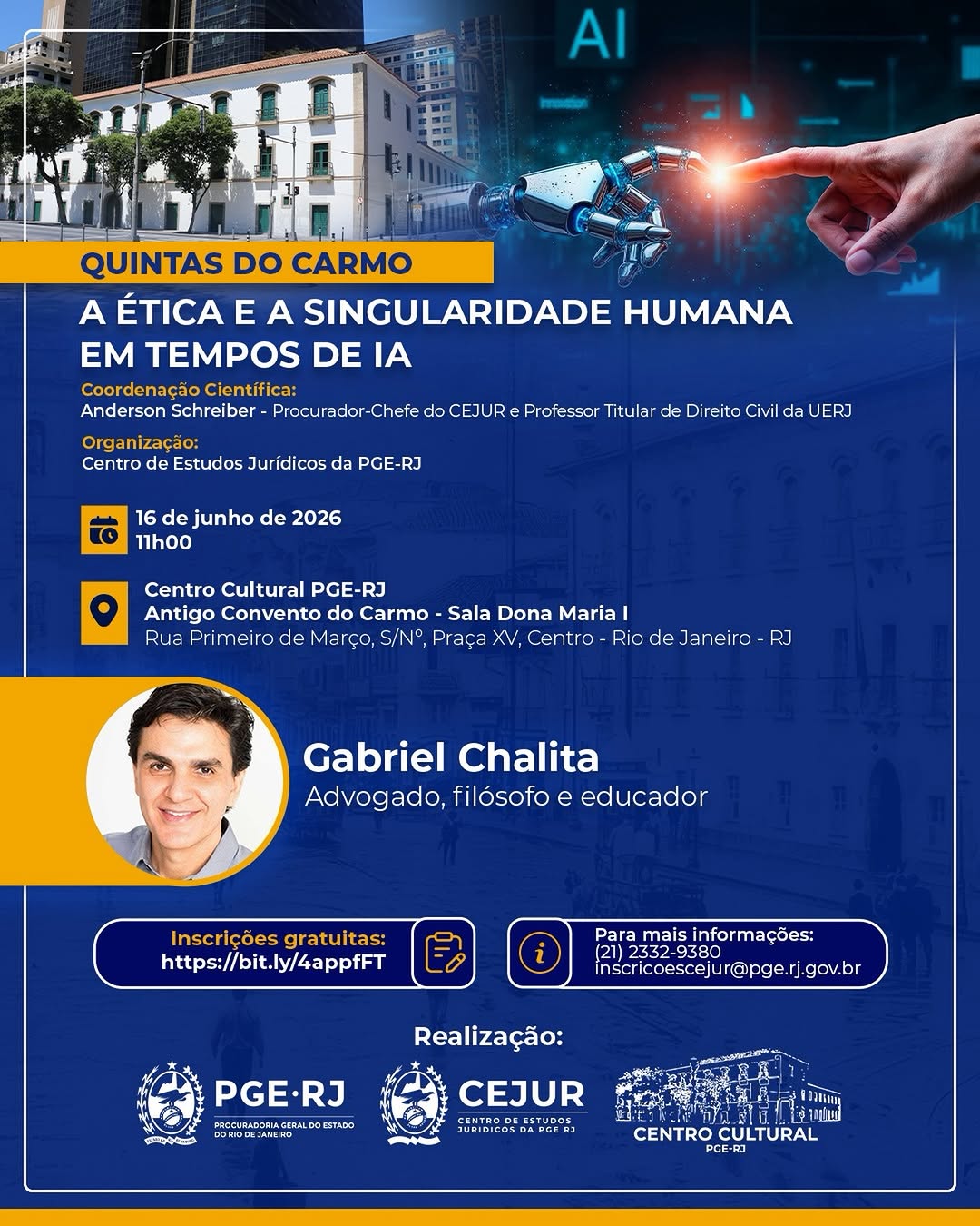 Quintas do Carmo - A Ética e a Singularidade Humana em Tempos de IA