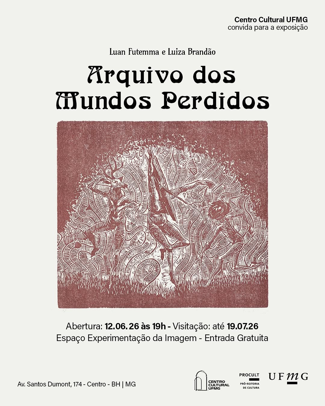 Exposição 'Arquivo dos Mundos Perdidos' — Centro Cultural UFMG, Centro, Belo Horizonte