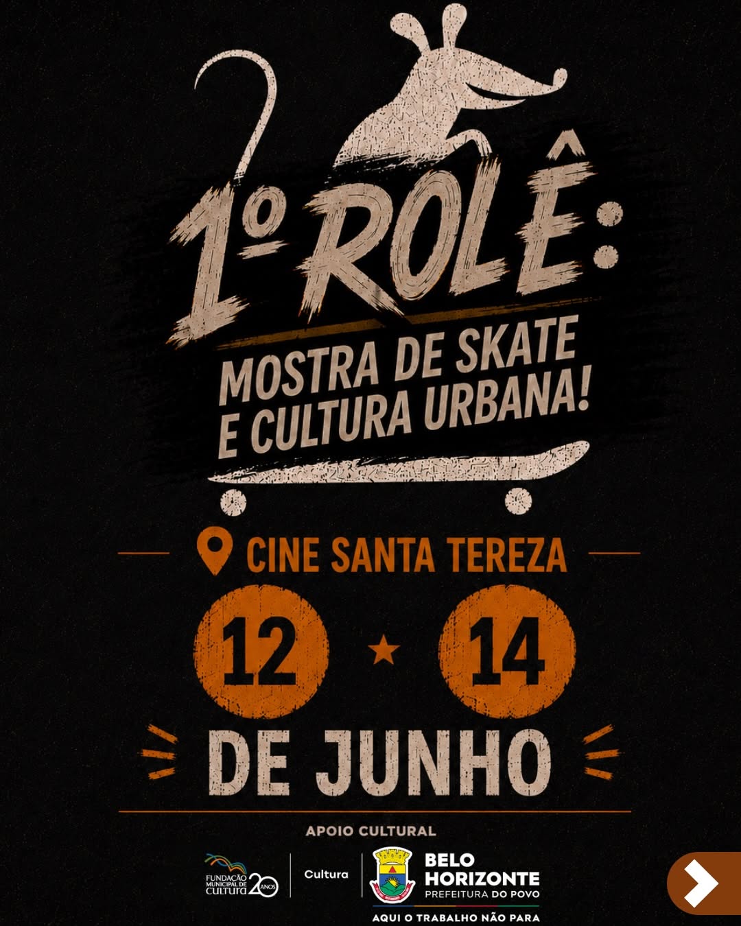 1º Rolê: Mostra de Skate e Cultura Urbana - Ratos de Bueiro