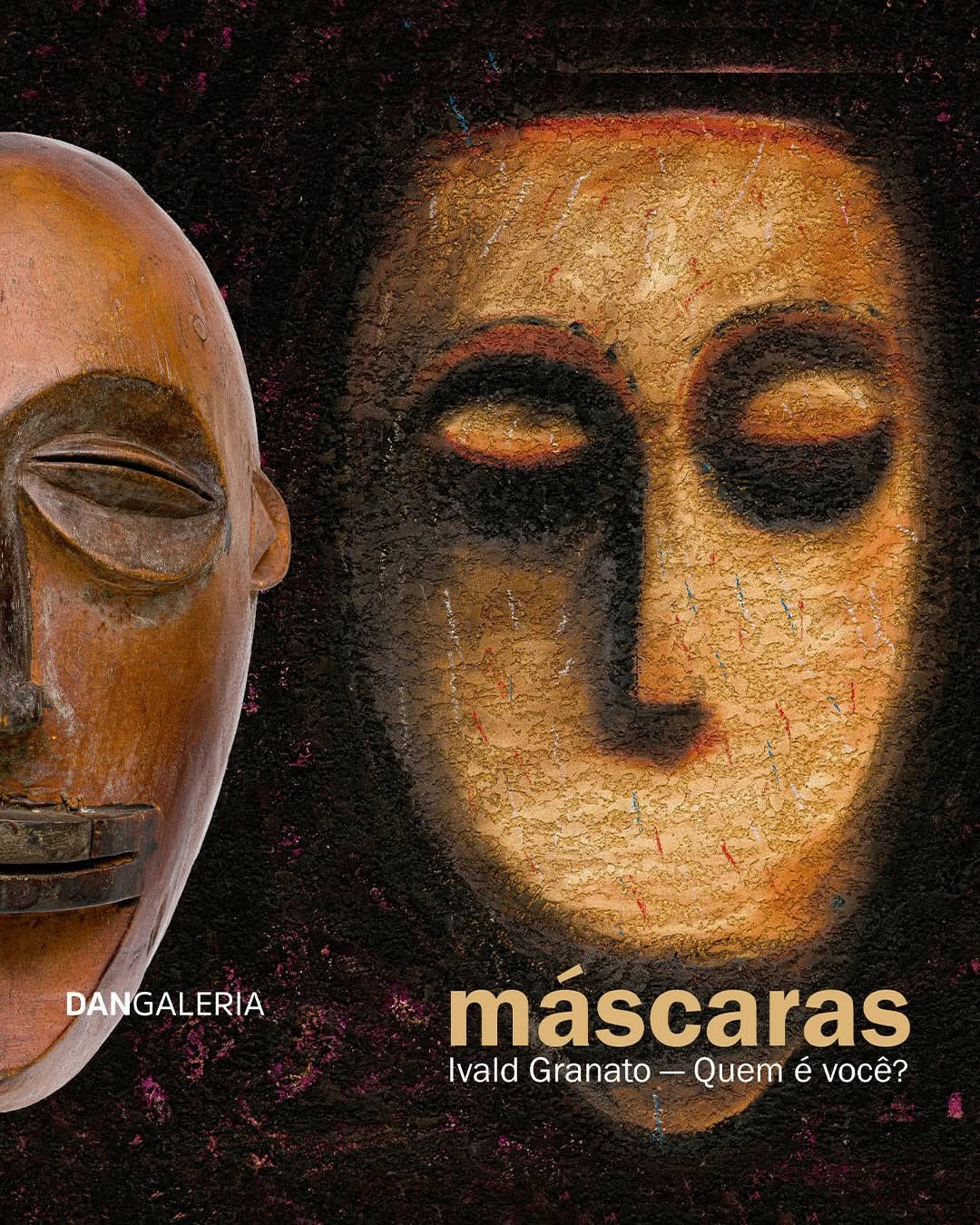 Máscaras – Ivald Granato: Quem é você?
