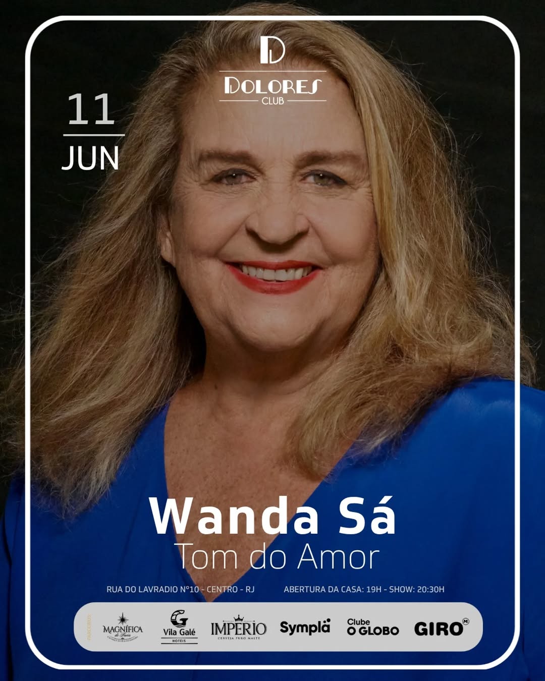 Wanda Sá apresenta Tom do Amor — Dolores Club, Rio de Janeiro