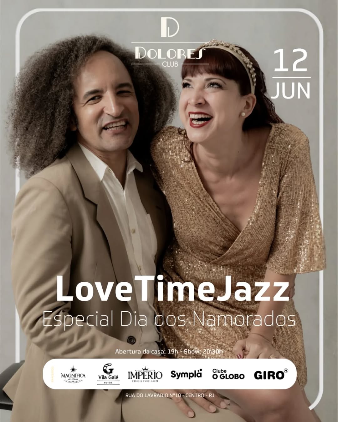 Especial Dia dos Namorados com LoveTimeJazz — Dolores Club, Rio de Janeiro